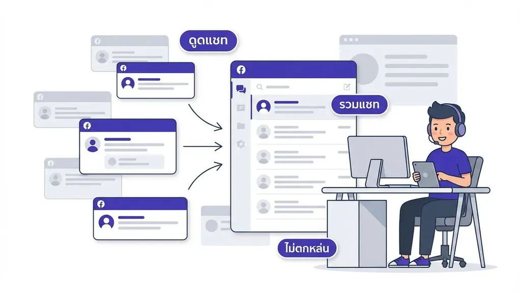 วิธีตั้งค่าข้อความตอบกลับอัตโนมัติ Facebook สำหรับเพจขายของ ให้ตอบไวและไม่พลาดลูกค้า
