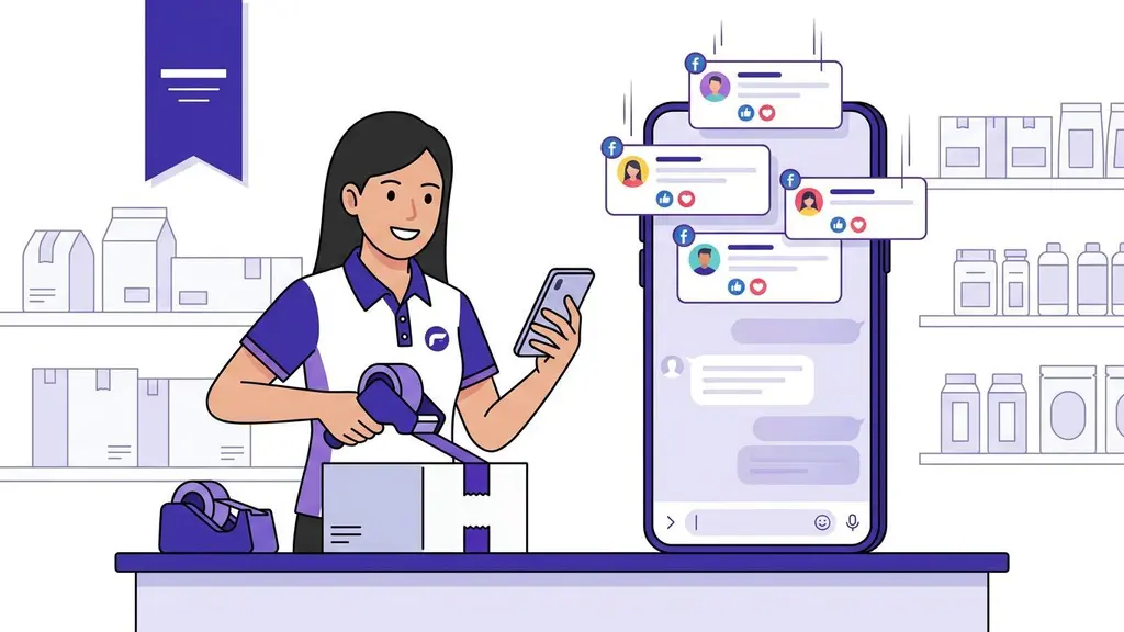 คอมเมนต์เด้งแล้วรู้ทัน: วิธีตั้งระบบแจ้งเตือนคอมเมนต์ Facebook ไป LINE สำหรับร้านตอบลูกค้าไม่ทัน